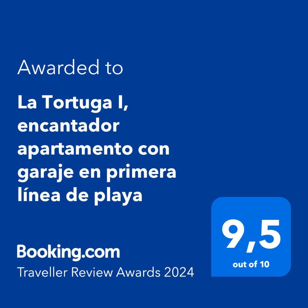 La Tortuga I, Encantador Apartamento Con Garaje En Primera Linea De Playa Таріфа Екстер'єр фото